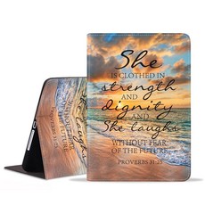 FVAENDHIO 삼성 갤럭시 탭 A11 플러스/A11+ 11인치 2025 / A9+/ A9 플러스 2023용 케이스 보호 가죽 케이스 조절 가능한 스탠드 자동 웨이크/슬립