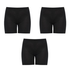 [1+1+1] 학생 직장인 여성 국산 천연소재 속바지 3부 4부 빅사이즈 입고