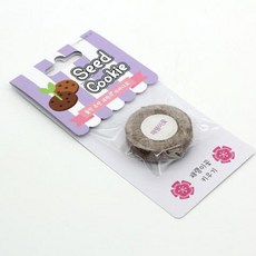 [아페페] 패랭이꽃 씨드쿠키 재배 화분 가드닝 키트 4개 집콕놀이 유아만들기 BO6280