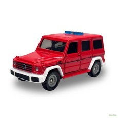 벤츠G 클래스 소방차 다이캐스트 미니카 수집용 거실 장난감