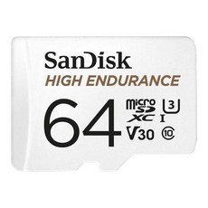 샌디스크 블랙박스 마이크로 SD 메모리 카드 SDSDQQ, 64GB, 1개 64GB, 1개