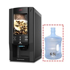 동구전자 티타임 VEN602S 사무실/업소용 프리미엄 인스턴트커피머신 믹스커피머신 자판기+전용물통 6.5L 세트, VEN602+전용물통6.5L