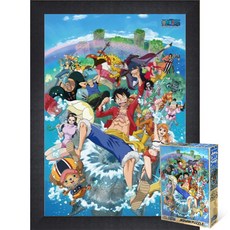 퍼즐피플 원피스 직소퍼즐 500피스 시리즈, 워터월드 500P 액자포함(우드블랙), 1개