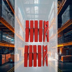 나무집게 대 빨강 포토집게 메모꽂이 사진전시 파티가랜드 인테리어소품 원목집게