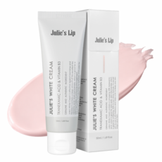 [줄리스립] 줄리스 화이트 크림 50ml / 트라넥삼산 화이트닝 커버 크림, 1개