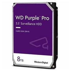Western Digital 威騰 Pro 3.5吋監控硬碟 紫色, WD8002PURP, 8TB