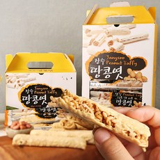 장수식품 땅콩엿, 20개, 25g