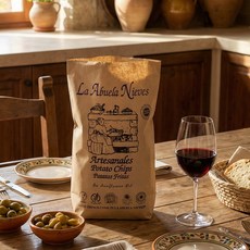 바우네 스페인 프리미엄 감자칩 라아부엘라니에베스 포테이토칩 (1개 2개), 150g, 2개