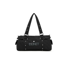 [국내정품] 다이닛 더플백 LOGO DUFFLE MINI BAG IN BLACK 107412, FREE