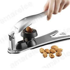 밤 까는 기계 가정용 생밤 껍질 까는 도구 가위 호두 군밤껍질 제거 스텐레스 밤칼잡 가위 amarelee, 2개, 실버
