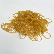 【HY】橡膠圈 No. 14 (1000公克/包 黃本色) 小尺寸包裝 適用各式包材, 1個, 1公斤裝, 黃本色