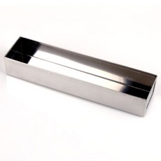 30x7x4cm 스텐 직사각 떡틀 구름떡 영양떡 양갱 사각떡틀 떡트레이 모양틀 몰드, 단품