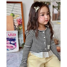 푸아송 엘로이가디건 여아 키즈 아일렛 러블리룩 봄신상