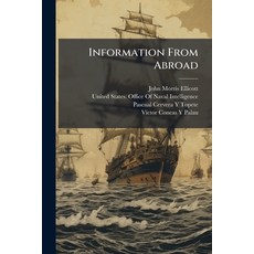 (英文圖書)Information From Abroad: War Notes Issues 1-8 平裝版, Nabu Press, 英文