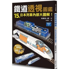 鐵道透視圖鑑:15款日本列車內部大圖解