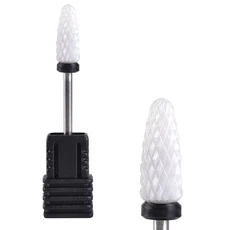 세라믹 다이아몬드 네일 드릴 비트 네일 드릴 드릴 손톱 용 큐티클 비트 매니큐어 페디큐어 젤 폴리 셔 리, 63 1124-XC