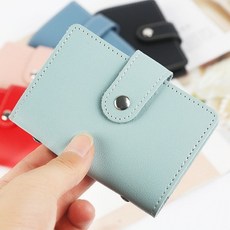 가죽 포토카드 명함 자격증 수첩 케이스 26장입LV