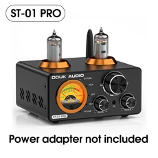 Douk Audio HiFi Bluetooth 5.0 진공관 증폭기 USB DAC 스테레오 수신기 COAXOPT 홈 오디오 디지털 앰프(VU, 01 중국, 02 Without Power Supply