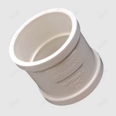 75mm 파이프연결 일자커넥터_1P PVC 배관연장 조인트, 1개