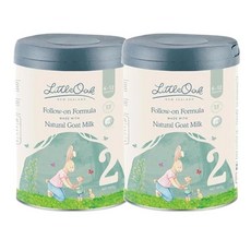 뉴질랜드 리틀오크 2단계 고트밀크 산양유 프리미엄 팔로우온 분유, 2개, 800g