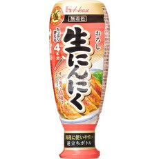 일본 하우스 오로시 생 마늘 튜브형 대용량 조미료 175g 5개입 일본소스, 1개