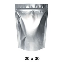 식품용 은박 스탠드형 지퍼백 130 x 200 mm, 특대(XL), 20개, 1개