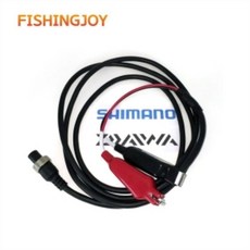 [피싱조이] 전동릴 케이블 연결선 릴코드, 2핀(다이와/시마노), 1개, 2핀(다이와/시마노)