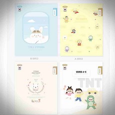 티앤 초등알림장 3-6 랜덤 초등학생알림장 초등고학년알림장, 랜덤 1권