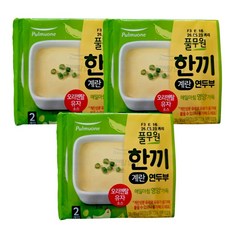풀무원 건강한끼 우리아이간식 한끼계란연두부 118g6개임 236g, 3개