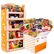 [긴식대장] 골라먹는 곽과자 스낵 팬트리 다양하고 풍성한 종합간식선물세트 어린이날선물 사무실선물 집들이선물 포스틱 콘칩 새우깡 포테토칩 포카칩 꼬깔콘 도리토스 홈런볼 조청유과, 1개, 곽과자 스낵 팬트리 35종