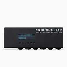 MorningStar ML10X 迴路切換器 MIDI控制器 總代理公司貨，專業音色控制，舞台演出利器