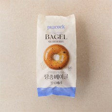 피코크 탕종 베이글 블루베리, 1개, 450g