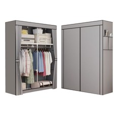 조립식 부직포 옷장, 블랙