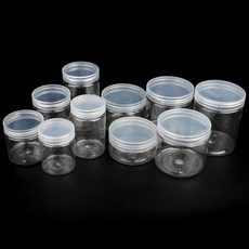 다모아 납작 보관용기 납작플라스틱보관용기, 5.5cm - 150ml