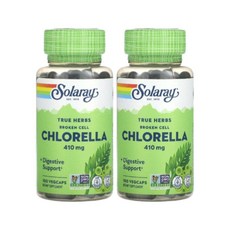 쏠라레이 트루 허브 브로큰 셀 클로렐라 410mg 100 베지캡슐, 2개, 100정
