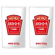 하인즈 2배 농축 미네스트로네, 820g, 2개