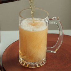 해피온 맥주전용잔 호프잔, 1008 텍스 맥주잔 450ml, 1개