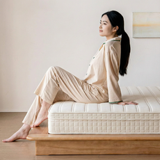 VERVEO 매트리스 독립 스프링 매트리스 바닥 매트리스, 중간, 22cm