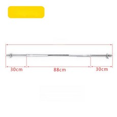 파워바 헬스 바벨컬 휘트니스 역기 홈트 역기바 중량봉, 1.5m 스트레이트 2.5cm 안전 너트, 1개, 1g