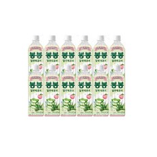 봉봉 알로에큐브 복숭아 500ml * 12개