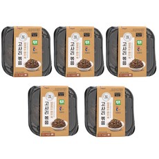 하늘농가 나물반찬 바로먹는렌지쿡 고사리볶음 5팩, 2개, 100g