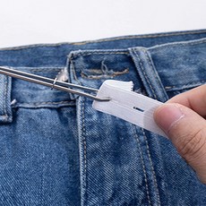 바지고무줄 끼우기 바늘 수선용, 2개