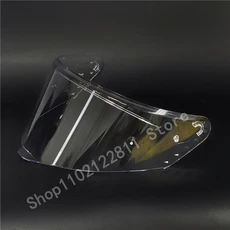 헬멧 바이저 렌즈 tms S361 풀페이스 R50 주야간 김서림 방지 자외선 차단 도금 실버 블루 레드 퍼플, 06 Clear