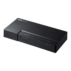 LAN-GIGAP802BK 산와 서플라이 아울렛 스위칭 허브 8포트 기가비트 대응 마그넷