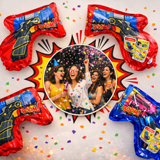 공기 폭죽 에어 축하 생일 파티 공연 웨딩 프로포즈 브라이덜, 1세트, 랜덤