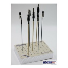 유스타 90031) 폼보드베이스 클립홀더 집게스탠드, 1개
