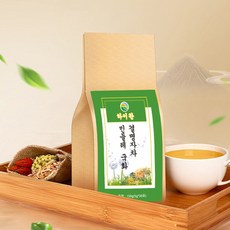 결명자 차 민들레 국화 구기자 우엉 보리 감초 귤피 진피 치자 혼합 티백 침출차, 3개, 30개입, 5g