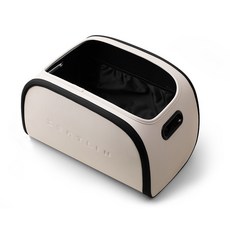 汽車後備箱收納箱高級感車尾高檔儲物盒大容量車載必備用品整理箱, 米色