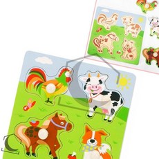 비가 베베 가축동물 V50839 꼭지퍼즐 1EA, 본상품