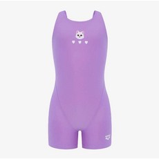 아레나 수영복 여아동 일반 컬리팜 아동 3부 반신 U백 실내 PPL